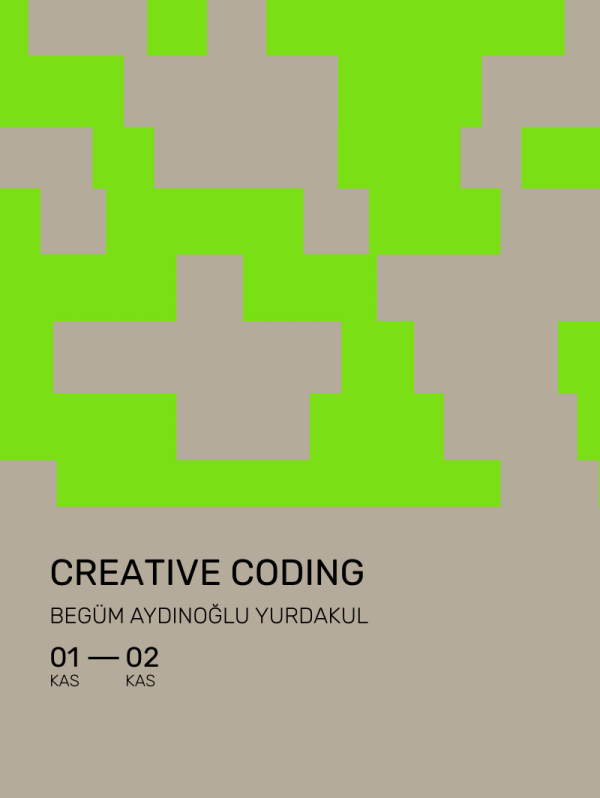 Creative Coding - Üretimhane