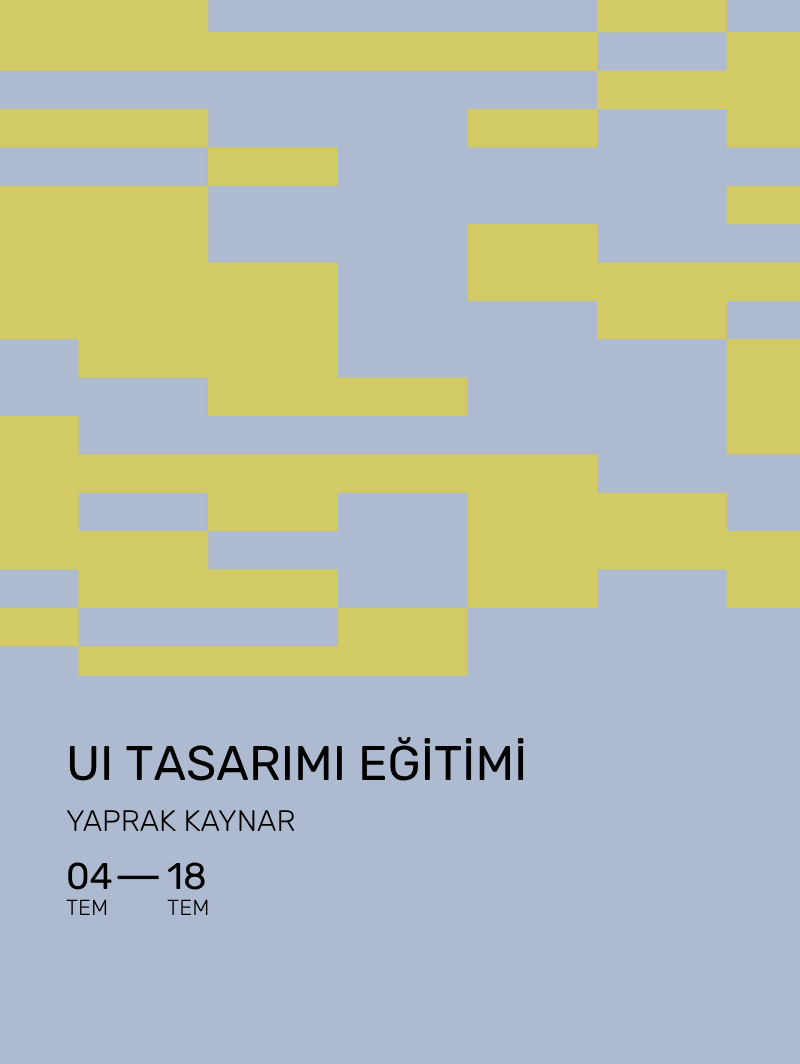 UI Tasarımı Eğitimi